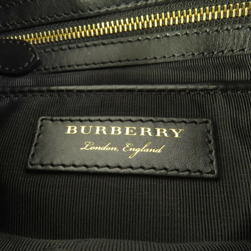 BURBERRY 尼龍Backpack金扣背包-8