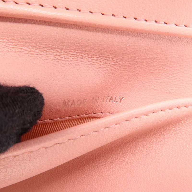 CHANEL 羊皮皮革Wallet銀扣錢包-13