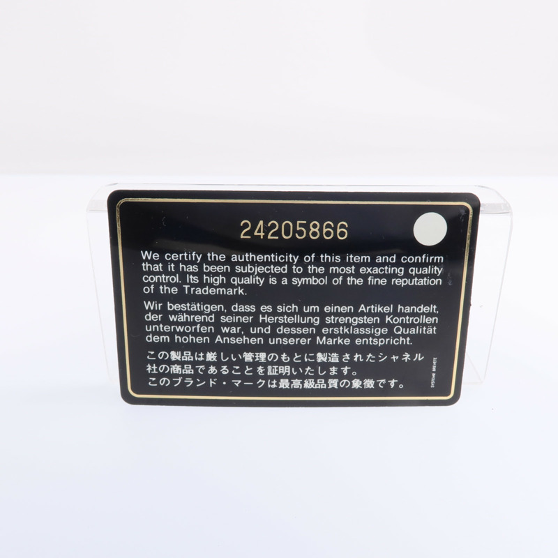 CHANEL 羊皮皮革Wallet銀扣錢包-15