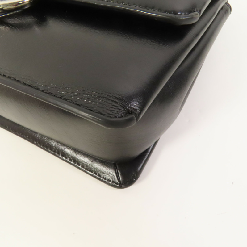 Valentino 羊皮皮革Small Vlogo肩背袋-11