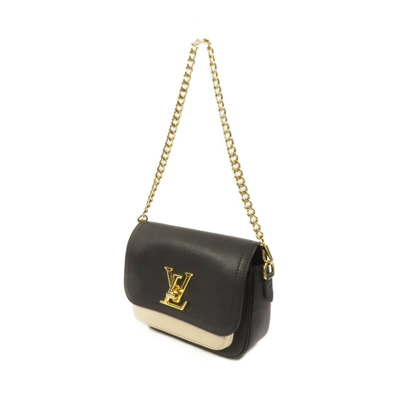 LOUIS VUITTON 牛皮皮革Lockme Tender金扣肩背袋-2