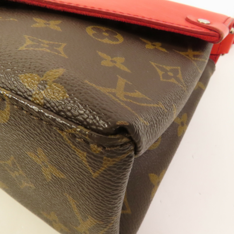 LOUIS VUITTON Monogram/Epi Saint Michel銀扣肩背袋-10