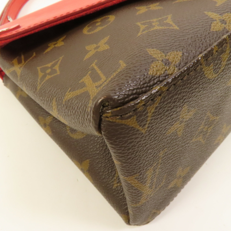 LOUIS VUITTON Monogram/Epi Saint Michel銀扣肩背袋-11