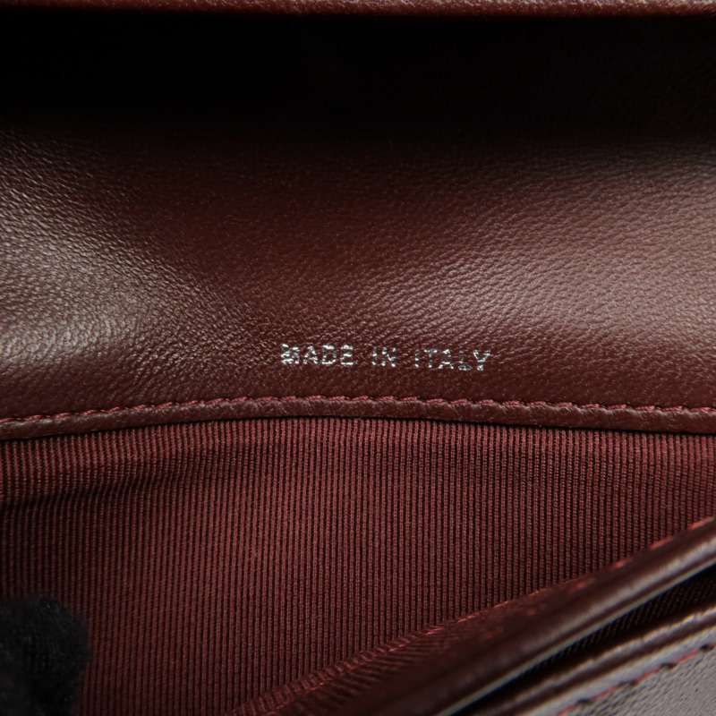 CHANEL 羊皮皮革Long Wallet銀扣長錢包-13