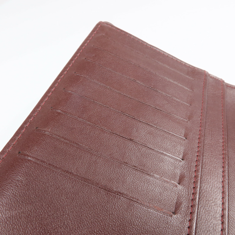 CHANEL 羊皮皮革Long Wallet銀扣長錢包-15