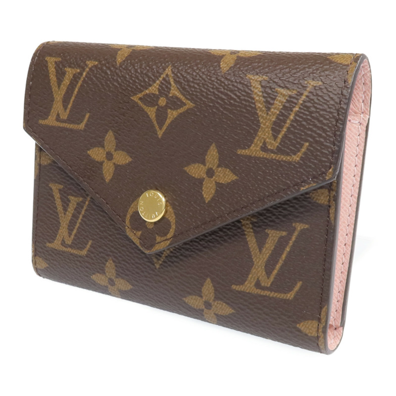 LOUIS VUITTON Monogram Victorine Wallet金扣錢包-1