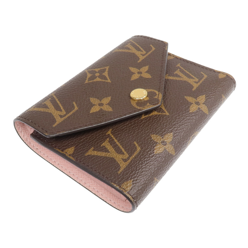 LOUIS VUITTON Monogram Victorine Wallet金扣錢包-3