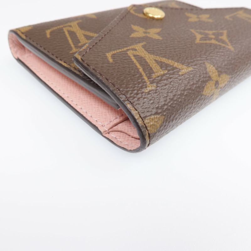 LOUIS VUITTON Monogram Victorine Wallet金扣錢包-8