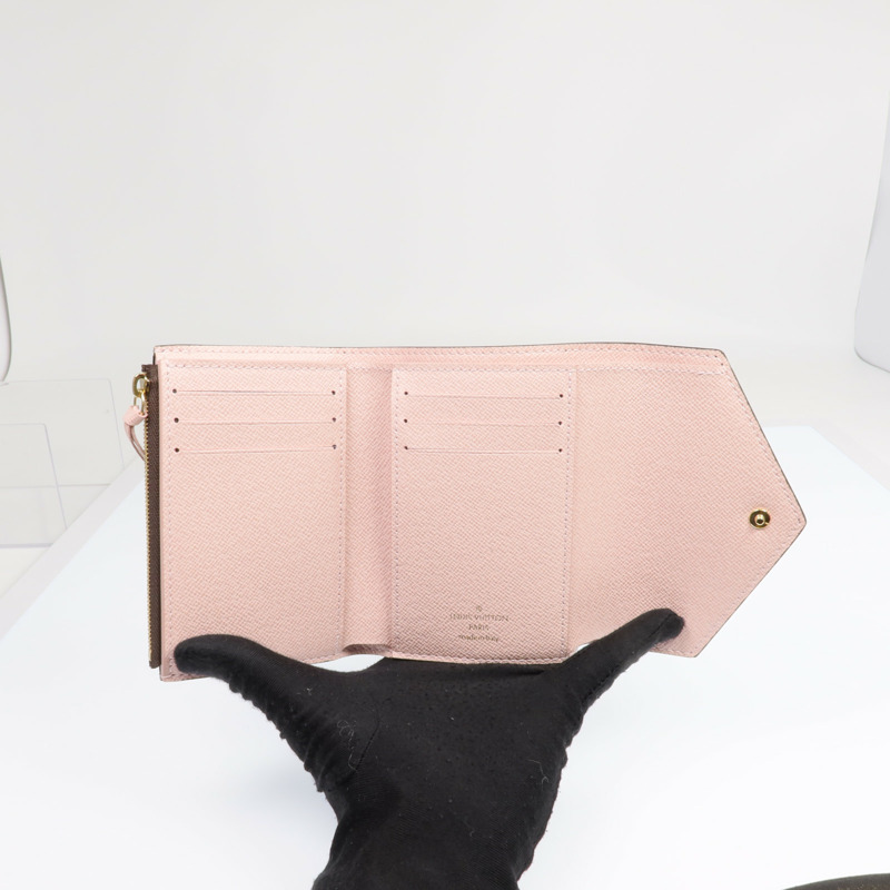 LOUIS VUITTON Monogram Victorine Wallet金扣錢包-11