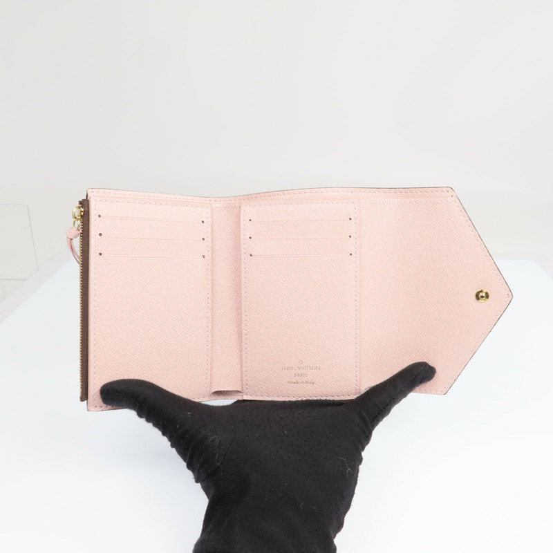 LOUIS VUITTON Monogram Victorine Wallet金扣錢包-12