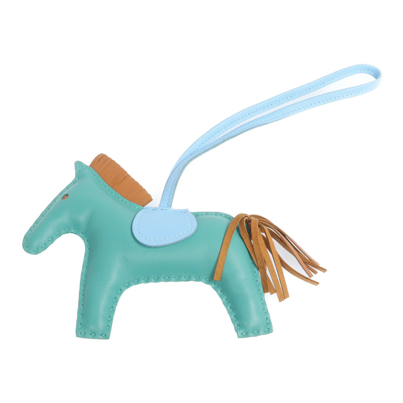 HERMES Milo皮革Rodeo MM掛飾-0