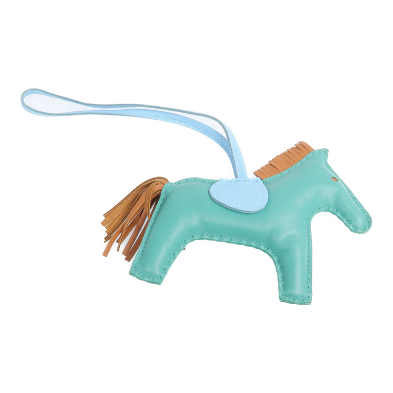 HERMES Milo皮革Rodeo MM掛飾-1