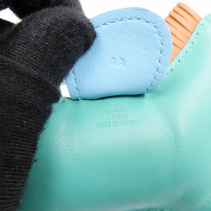 HERMES Milo皮革Rodeo MM掛飾-4