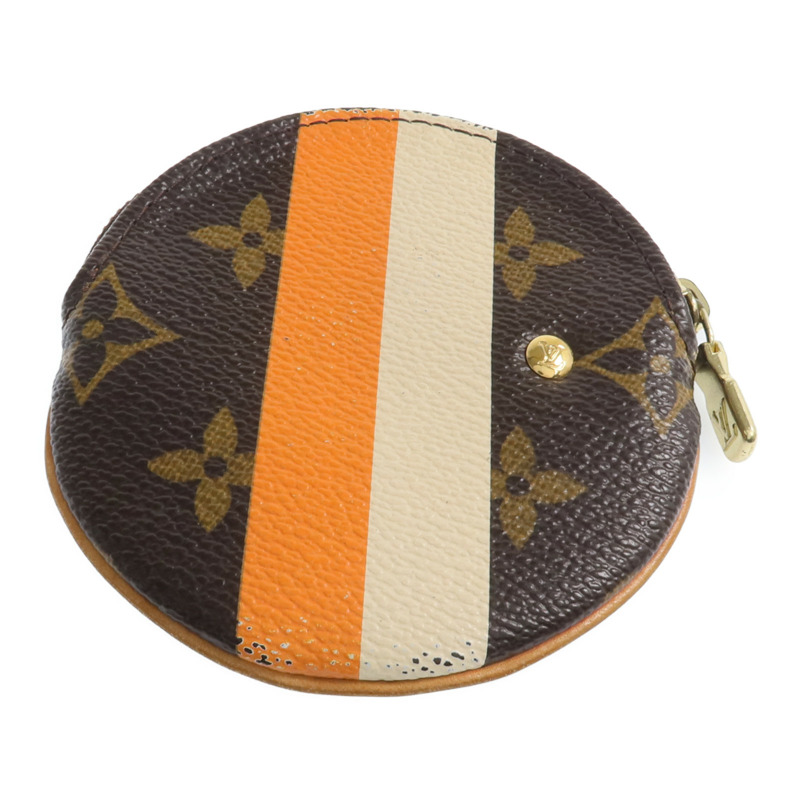 LOUIS VUITTON Monogram Groom Coin Case金扣零錢包-2