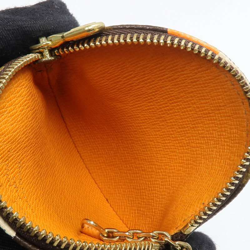 LOUIS VUITTON Monogram Groom Coin Case金扣零錢包-16