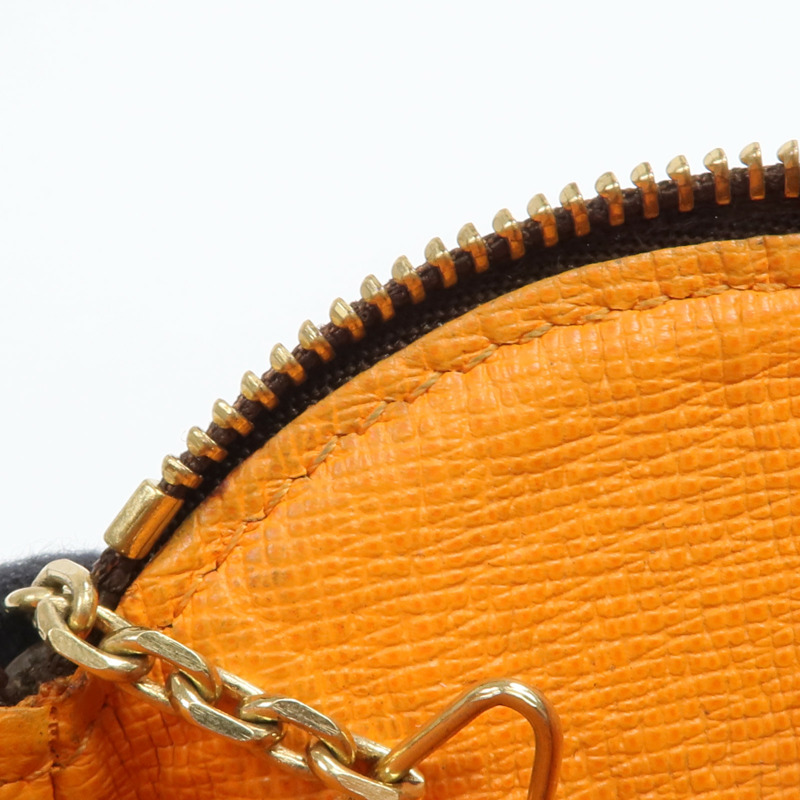 LOUIS VUITTON Monogram Groom Coin Case金扣零錢包-20