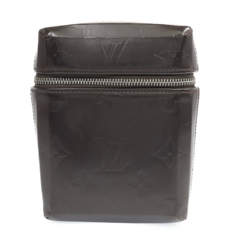 LOUIS VUITTON Monogram Glace Ray 銀扣腰包-0