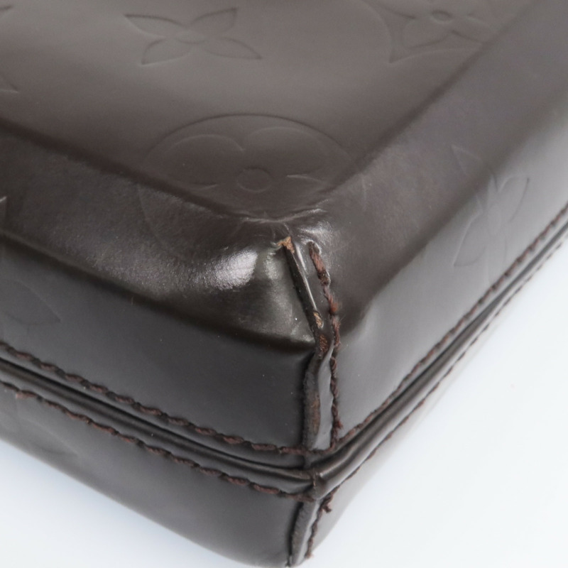 LOUIS VUITTON Monogram Glace Ray 銀扣腰包-6