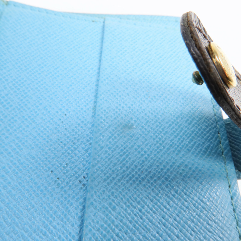 LOUIS VUITTON Monogram Groom Compact Zip Wallet金扣錢包-24