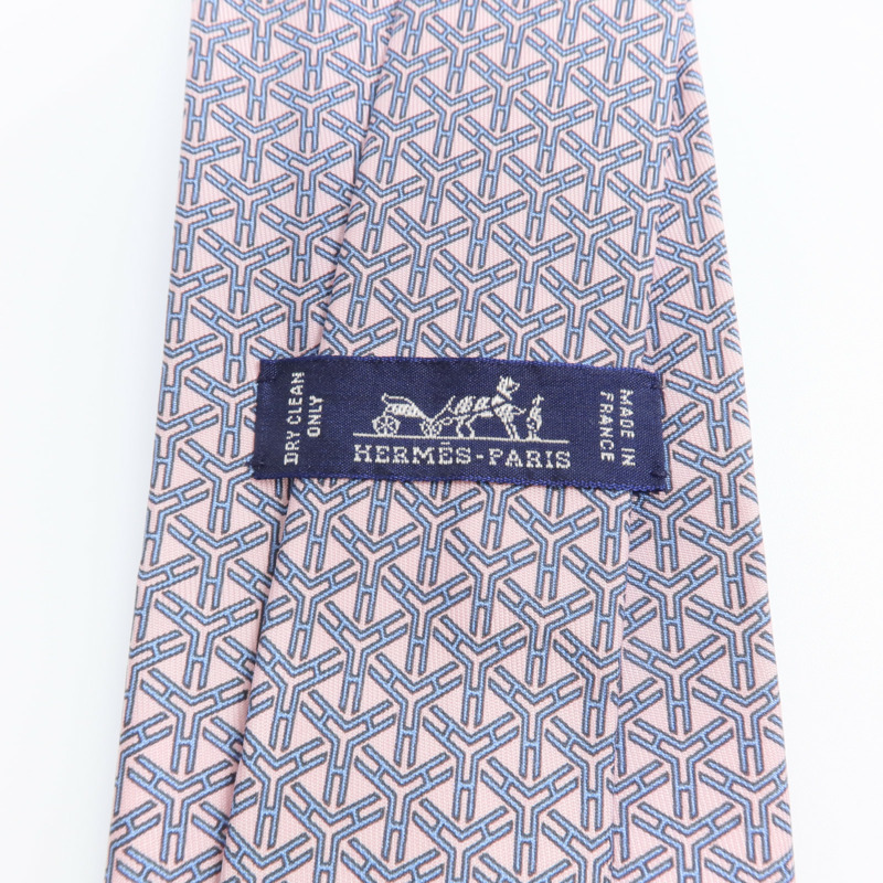 HERMES 絲質Necktie領帶-5