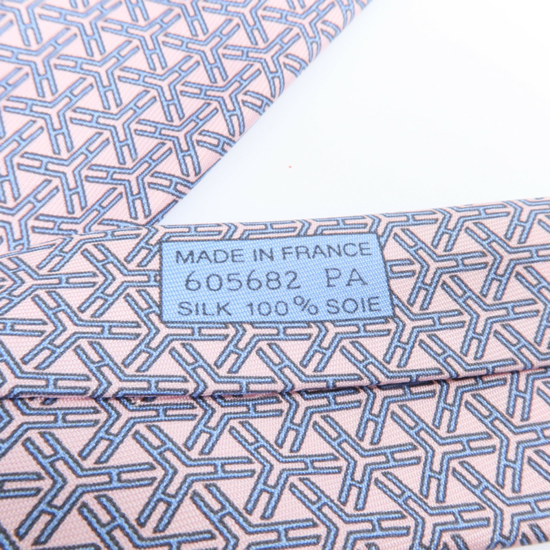 HERMES 絲質Necktie領帶-7