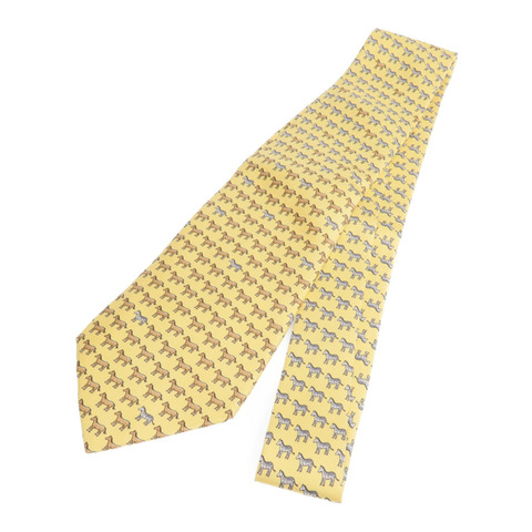 HERMES 絲質Necktie領帶