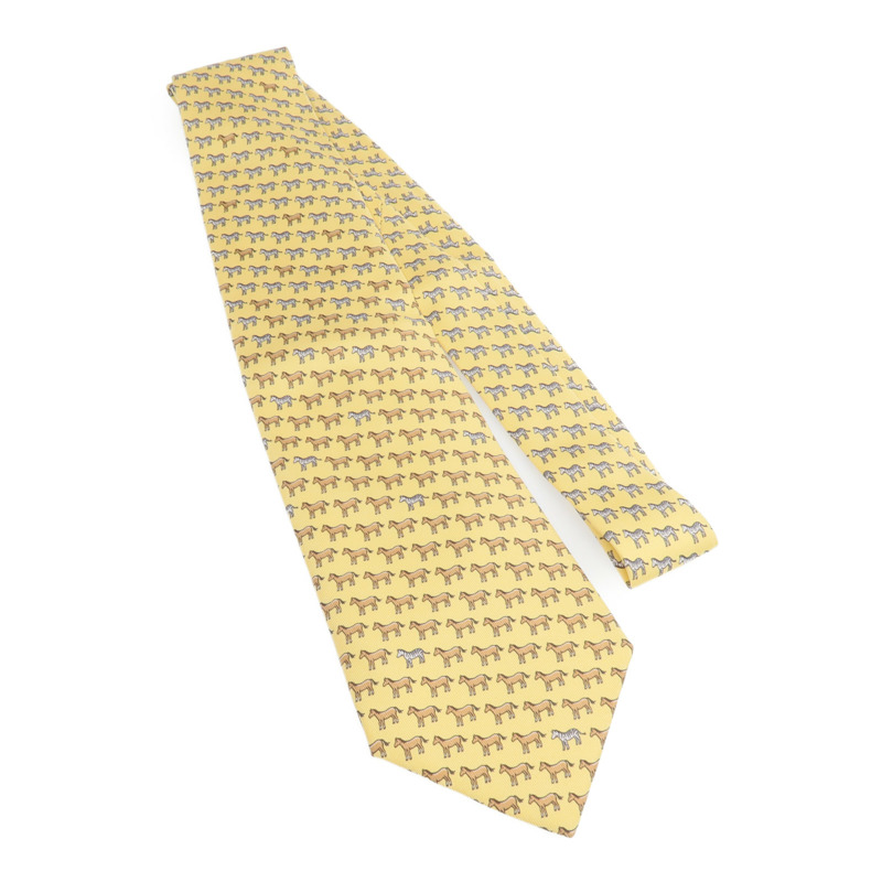 HERMES 絲質Necktie領帶-2