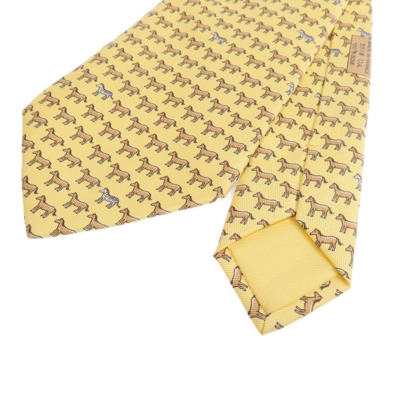 HERMES 絲質Necktie領帶-3