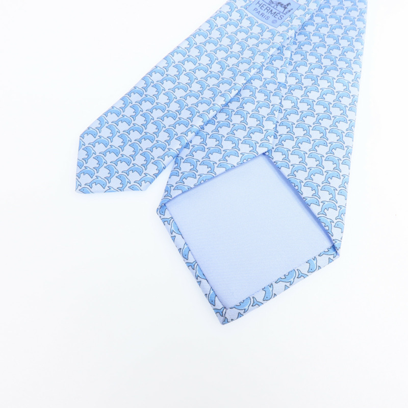 HERMES 絲質Necktie領帶-4
