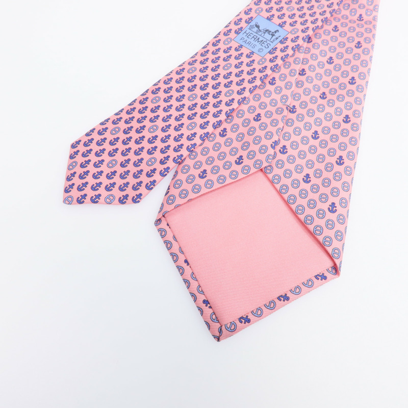 HERMES 絲質Necktie領帶-4