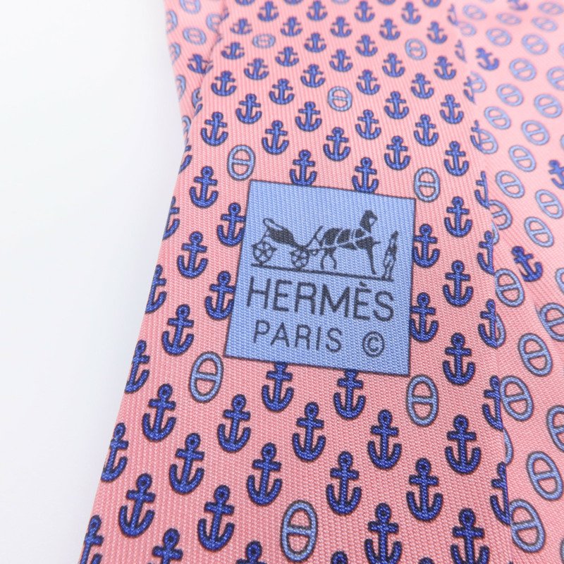 HERMES 絲質Necktie領帶-5