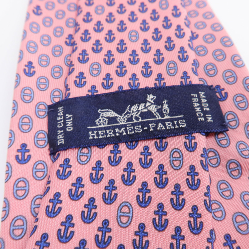 HERMES 絲質Necktie領帶-6