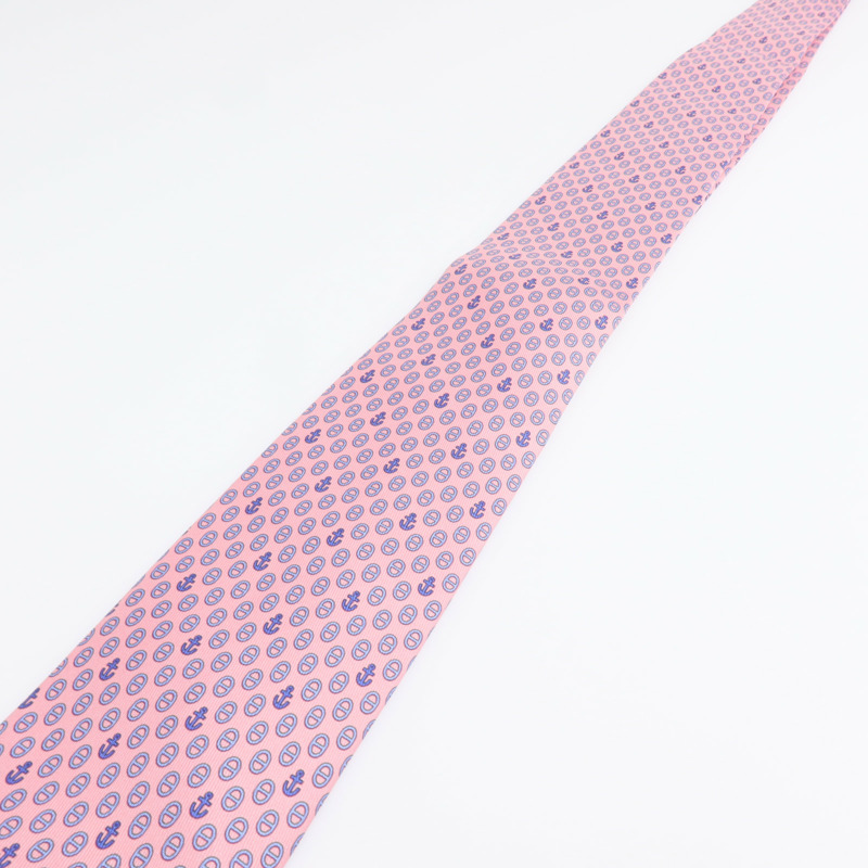 HERMES 絲質Necktie領帶-8