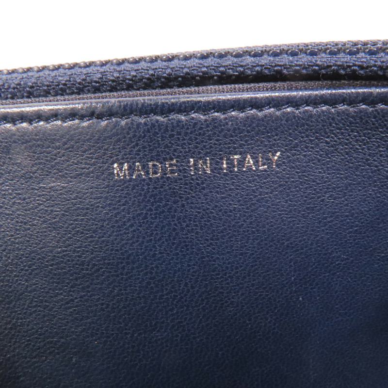 CHANEL 羊皮皮革WOC Wallet On Chain銀扣鏈帶肩背袋-9