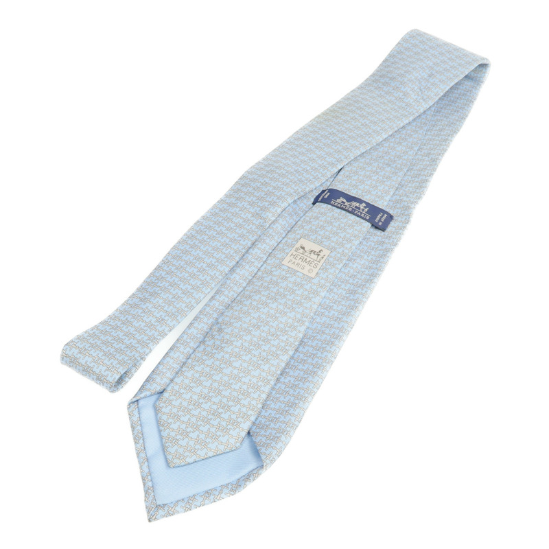 HERMES 絲質Necktie領帶-1