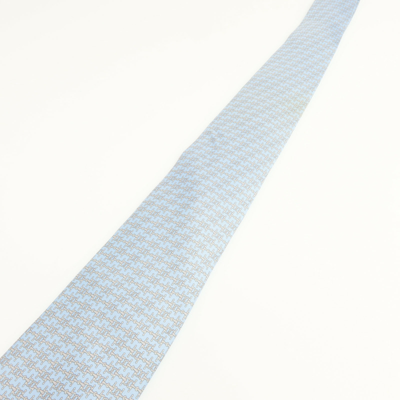 HERMES 絲質Necktie領帶-8