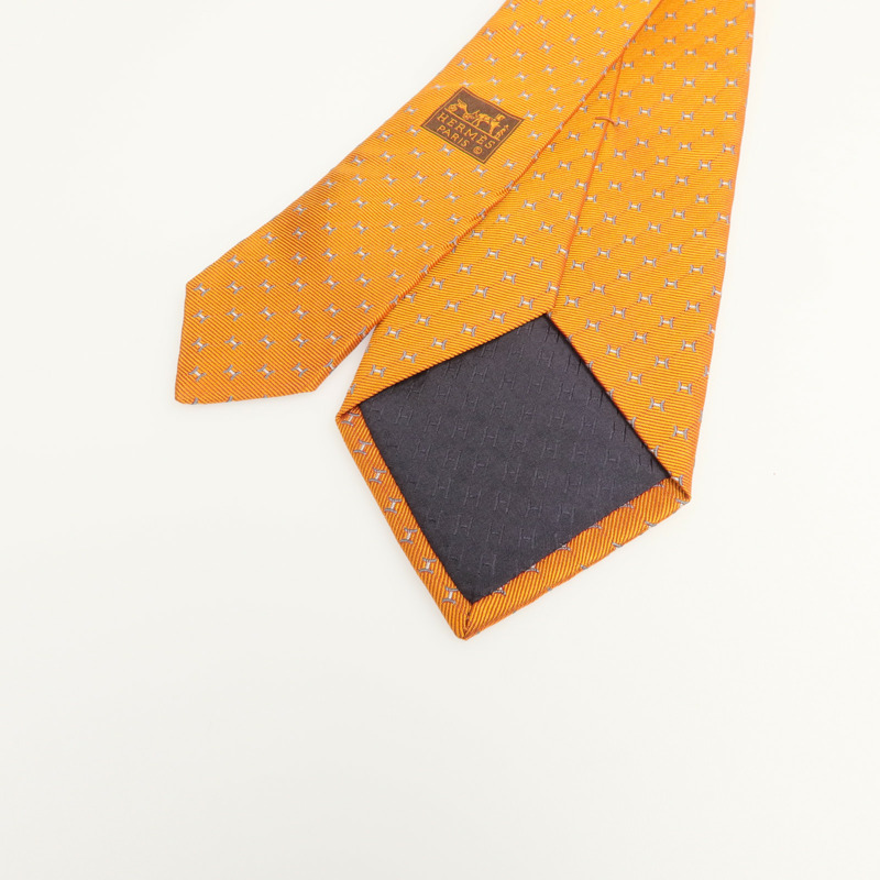 HERMES 絲質Necktie領帶-4