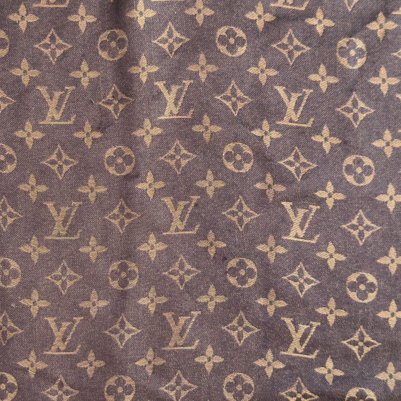 LOUIS VUITTON Châle Monogram shine 閃閃金絲 圍巾-3