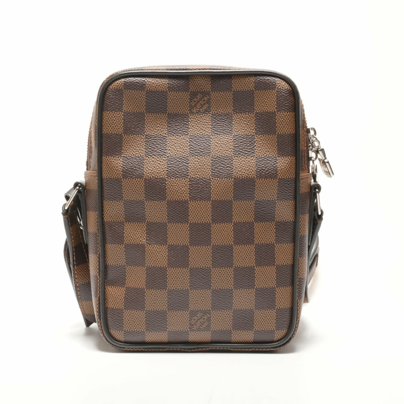 路易威登 2016 Damier Amazon Chapman 單肩包，棕色-1