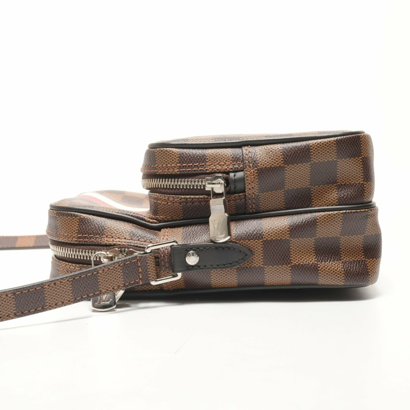 路易威登 2016 Damier Amazon Chapman 單肩包，棕色-2