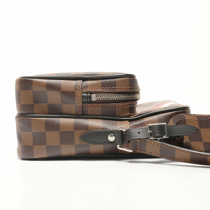 路易威登 2016 Damier Amazon Chapman 單肩包，棕色-3