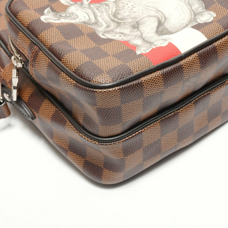 路易威登 2016 Damier Amazon Chapman 單肩包，棕色-4