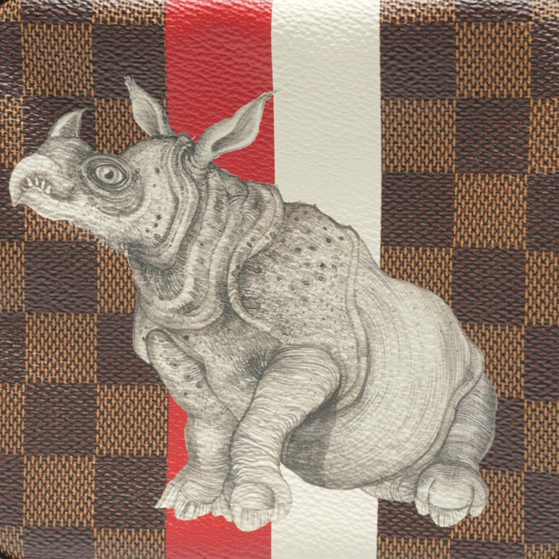 路易威登 2016 Damier Amazon Chapman 單肩包，棕色-7