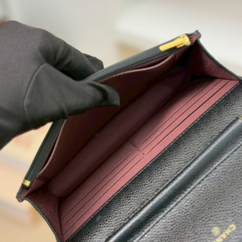 (近全新品況✨✨專櫃破12w)🏷Chanel．Coco Woc 荔枝牛黑金 芯片款-16