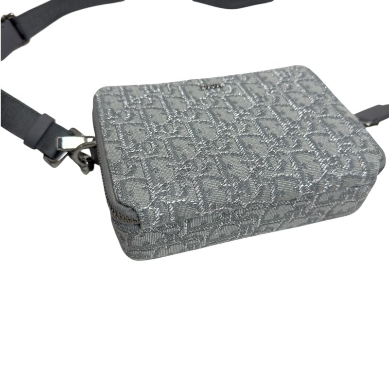 DIOR Oblique 老花 閃爍 斜揹袋-9