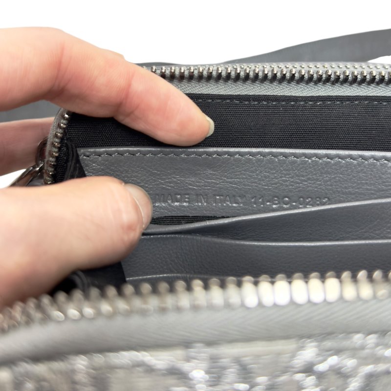 DIOR Oblique 老花 閃爍 斜揹袋-19