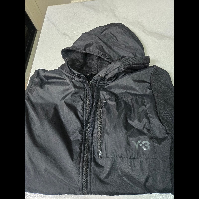 Y-3 山本耀司 精品潮牌 男款連帽外套-3