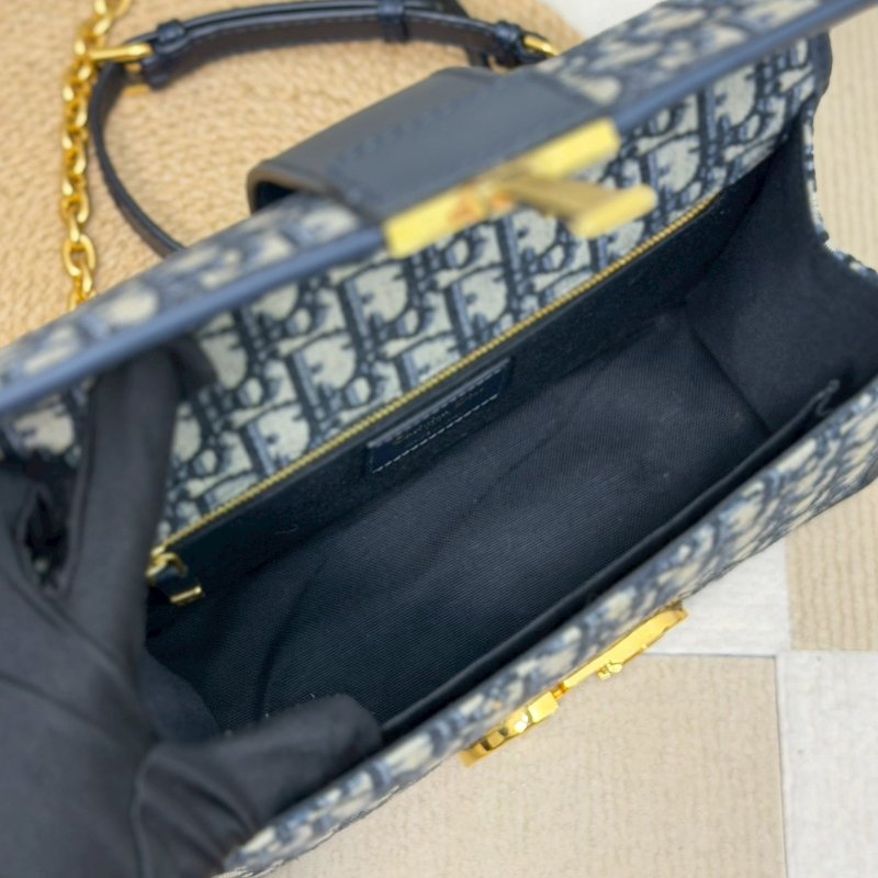 (挑戰全網最甜甜😜)🏷Dior 迪奧.30 Montaigne 蒙田鏈帶包 中號/客人寄賣-16