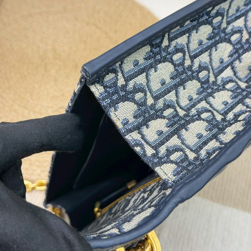 (挑戰全網最甜甜😜)🏷Dior 迪奧.30 Montaigne 蒙田鏈帶包 中號/客人寄賣-25