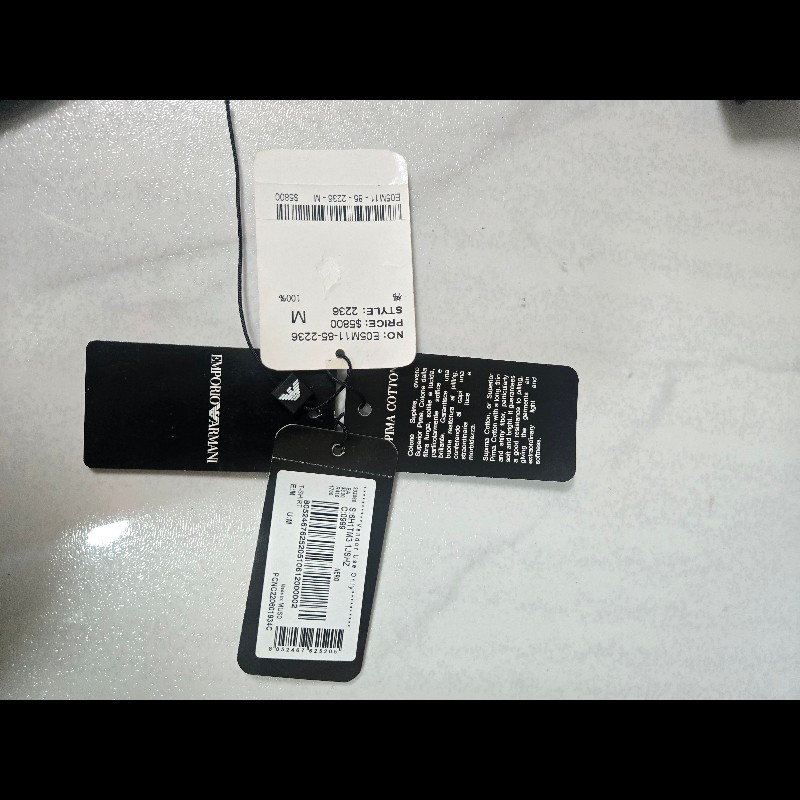 EMPORIO ARMANI 精品修身萊卡短袖POLO上衣-12